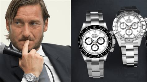 ma il rolex e da tamarri|Totti.